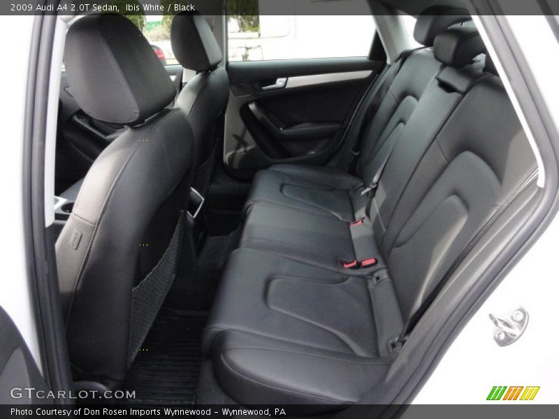 Ibis White / Black 2009 Audi A4 2.0T Sedan