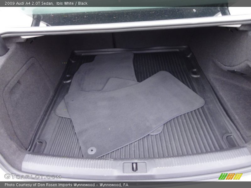 Ibis White / Black 2009 Audi A4 2.0T Sedan