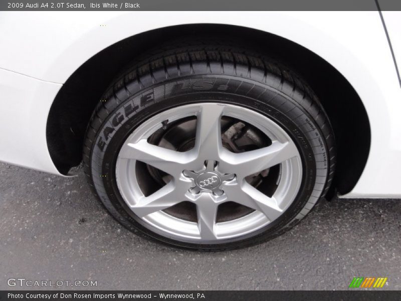 Ibis White / Black 2009 Audi A4 2.0T Sedan