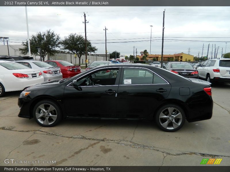 Attitude Black Metallic / Black/Ash 2012 Toyota Camry SE V6