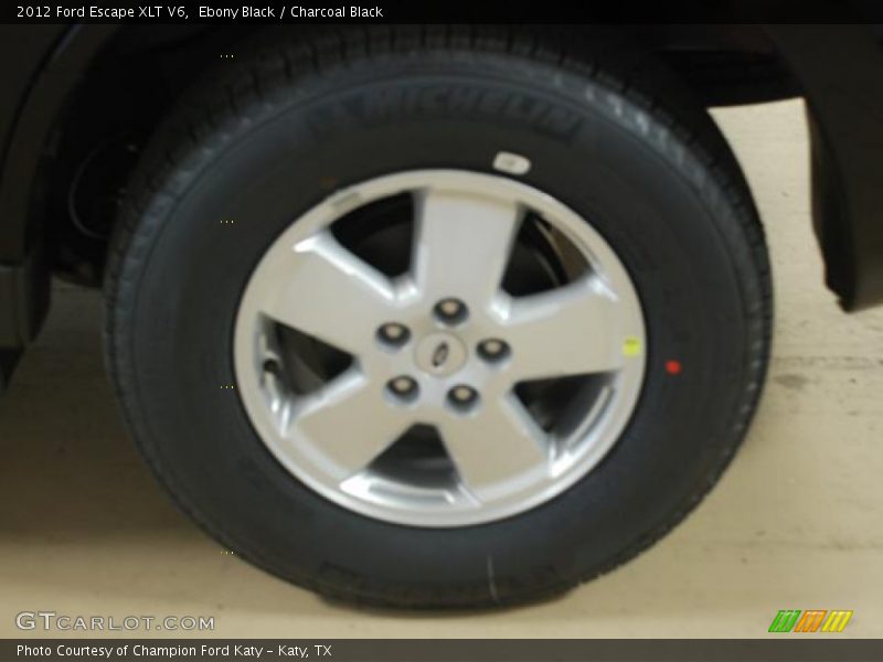 Ebony Black / Charcoal Black 2012 Ford Escape XLT V6