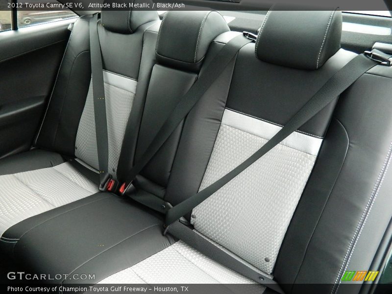 Attitude Black Metallic / Black/Ash 2012 Toyota Camry SE V6