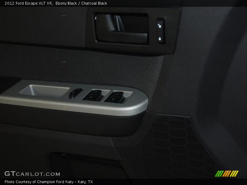 Ebony Black / Charcoal Black 2012 Ford Escape XLT V6