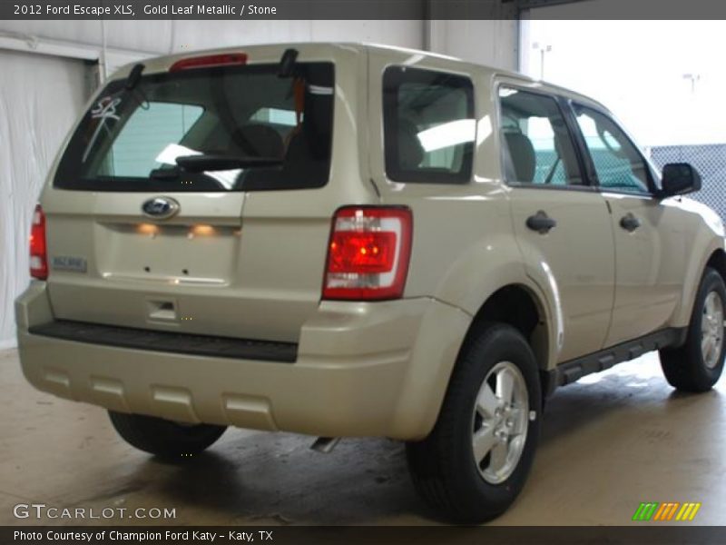 Gold Leaf Metallic / Stone 2012 Ford Escape XLS