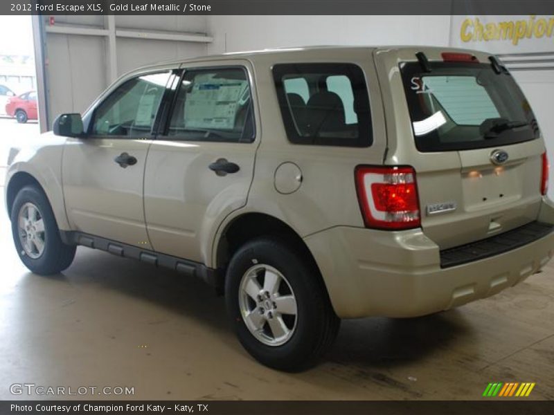 Gold Leaf Metallic / Stone 2012 Ford Escape XLS