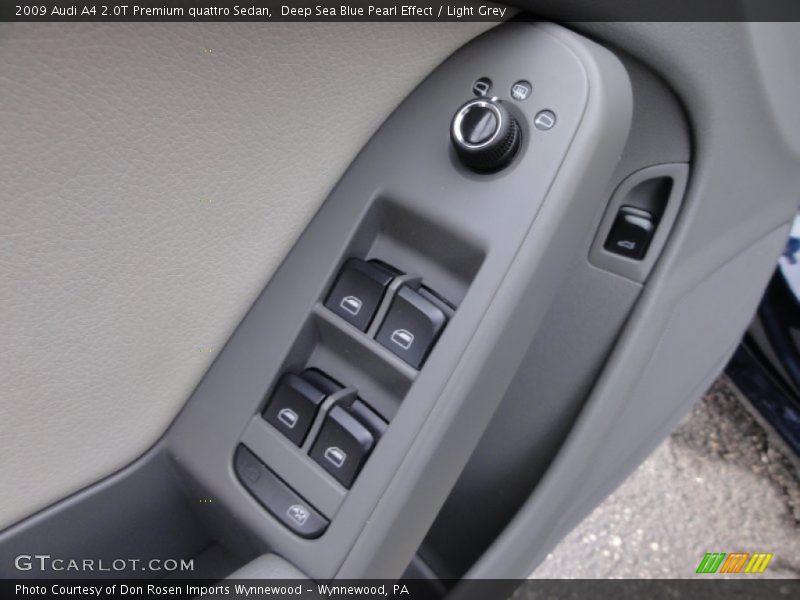 Controls of 2009 A4 2.0T Premium quattro Sedan