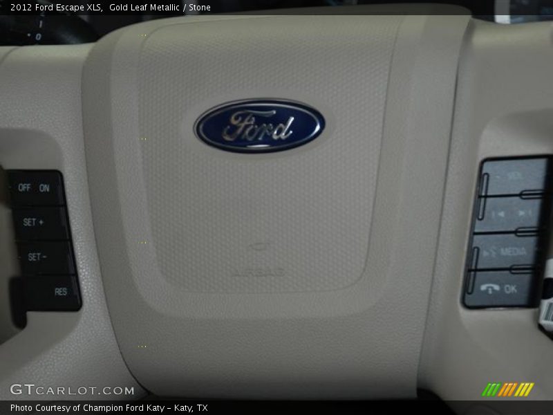 Gold Leaf Metallic / Stone 2012 Ford Escape XLS