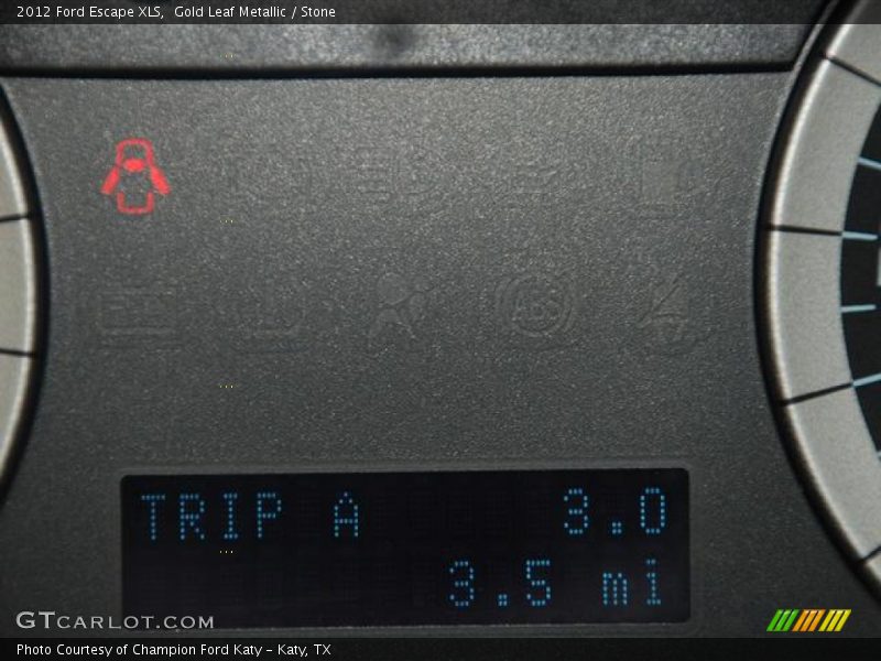 Gold Leaf Metallic / Stone 2012 Ford Escape XLS