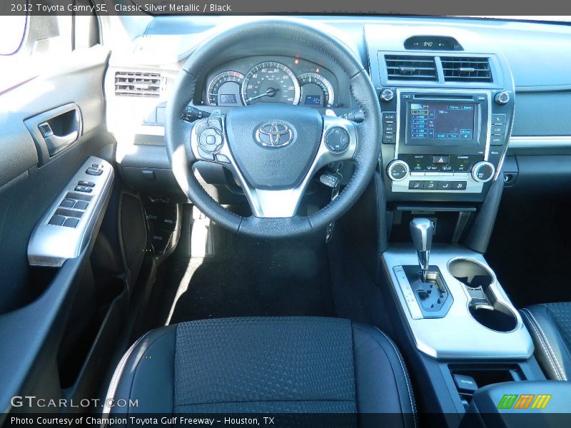 Classic Silver Metallic / Black 2012 Toyota Camry SE