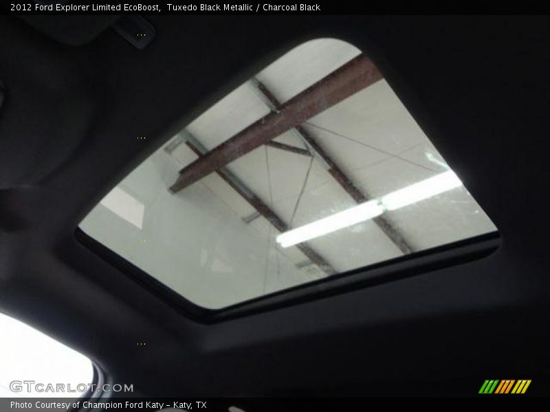 Tuxedo Black Metallic / Charcoal Black 2012 Ford Explorer Limited EcoBoost