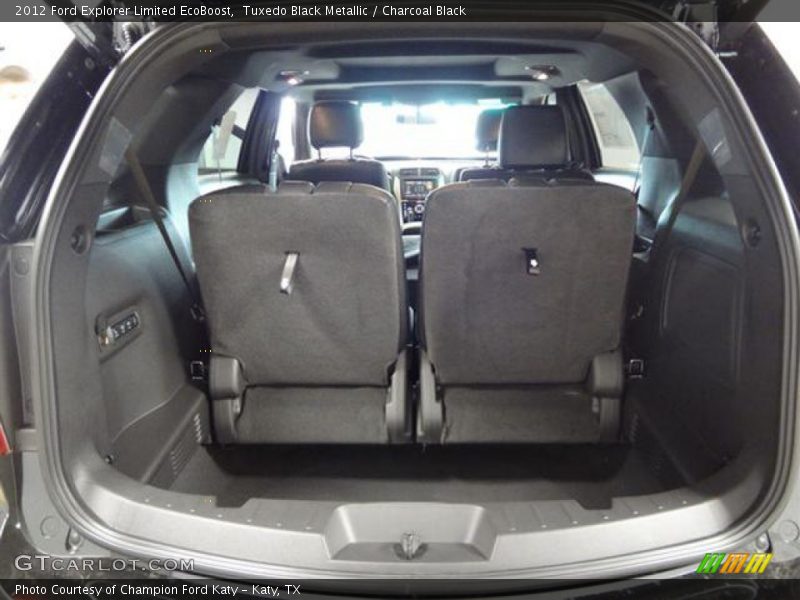 Tuxedo Black Metallic / Charcoal Black 2012 Ford Explorer Limited EcoBoost