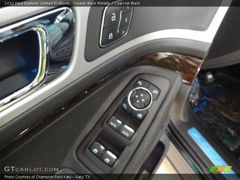 Tuxedo Black Metallic / Charcoal Black 2012 Ford Explorer Limited EcoBoost