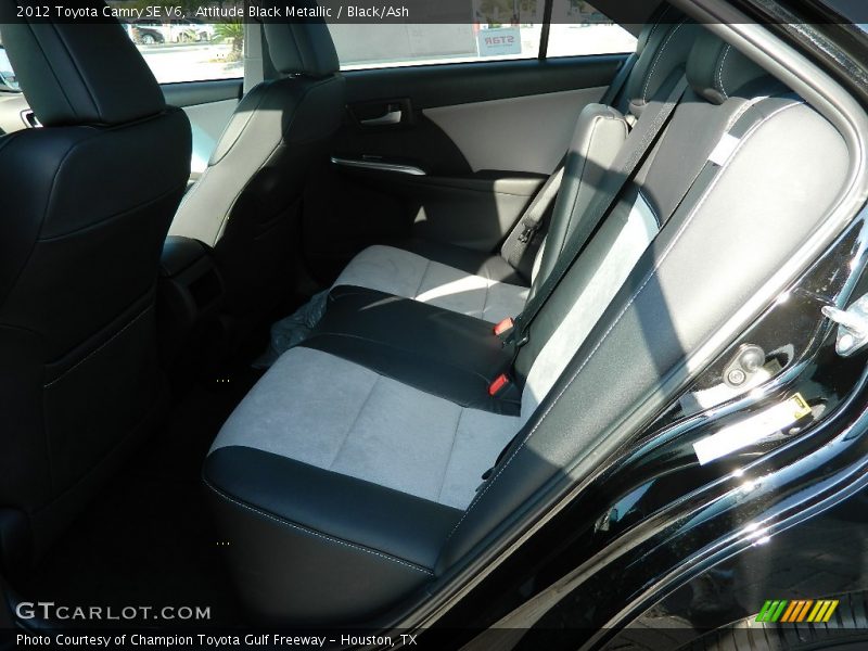 Attitude Black Metallic / Black/Ash 2012 Toyota Camry SE V6