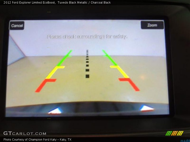 Tuxedo Black Metallic / Charcoal Black 2012 Ford Explorer Limited EcoBoost
