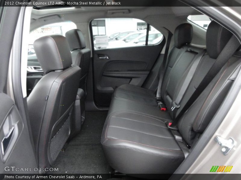 Mocha Steel Metallic / Jet Black 2012 Chevrolet Equinox LTZ AWD