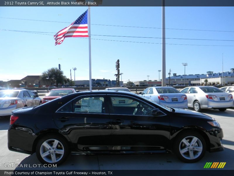 Attitude Black Metallic / Black 2012 Toyota Camry SE