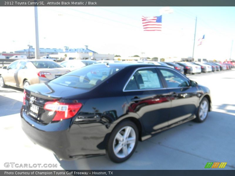 Attitude Black Metallic / Black 2012 Toyota Camry SE