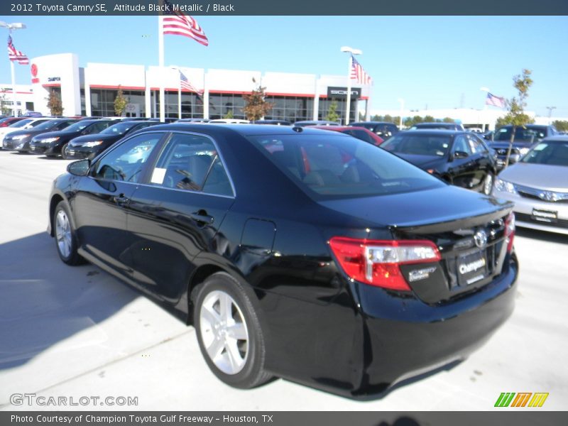 Attitude Black Metallic / Black 2012 Toyota Camry SE