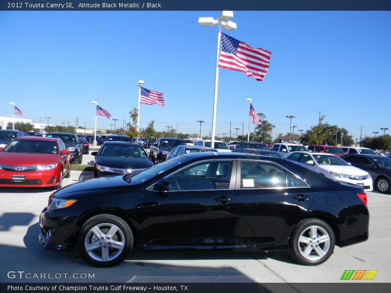 Attitude Black Metallic / Black 2012 Toyota Camry SE