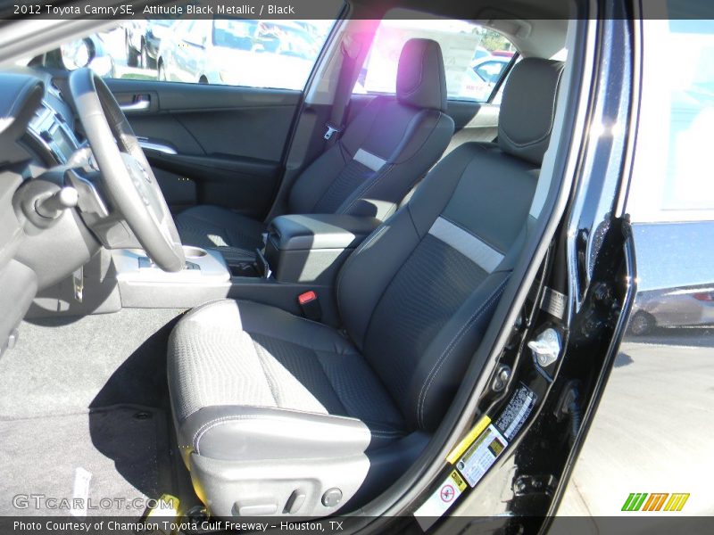 Attitude Black Metallic / Black 2012 Toyota Camry SE