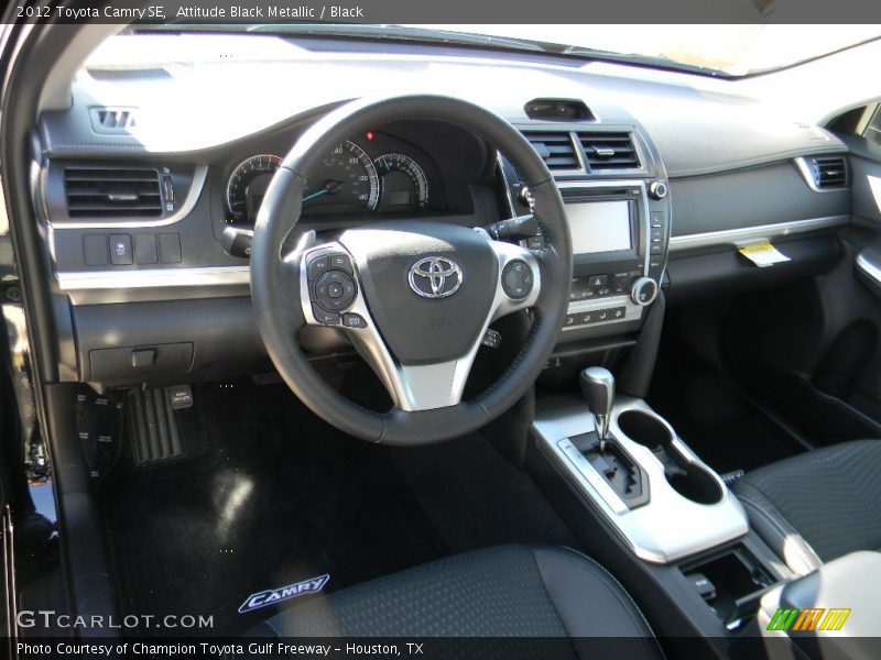 Attitude Black Metallic / Black 2012 Toyota Camry SE