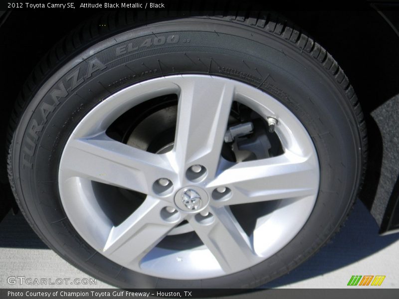 Attitude Black Metallic / Black 2012 Toyota Camry SE