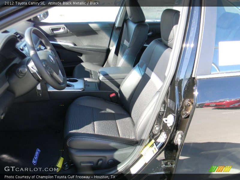 Attitude Black Metallic / Black 2012 Toyota Camry SE