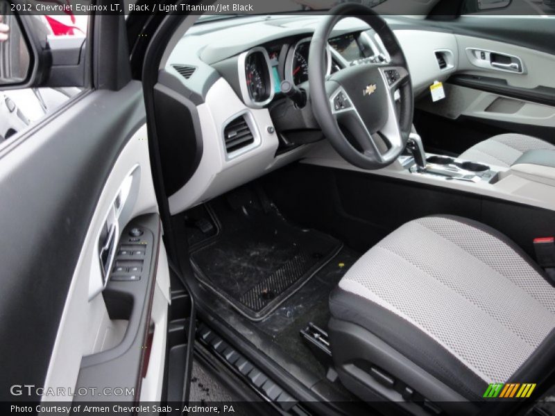 Black / Light Titanium/Jet Black 2012 Chevrolet Equinox LT