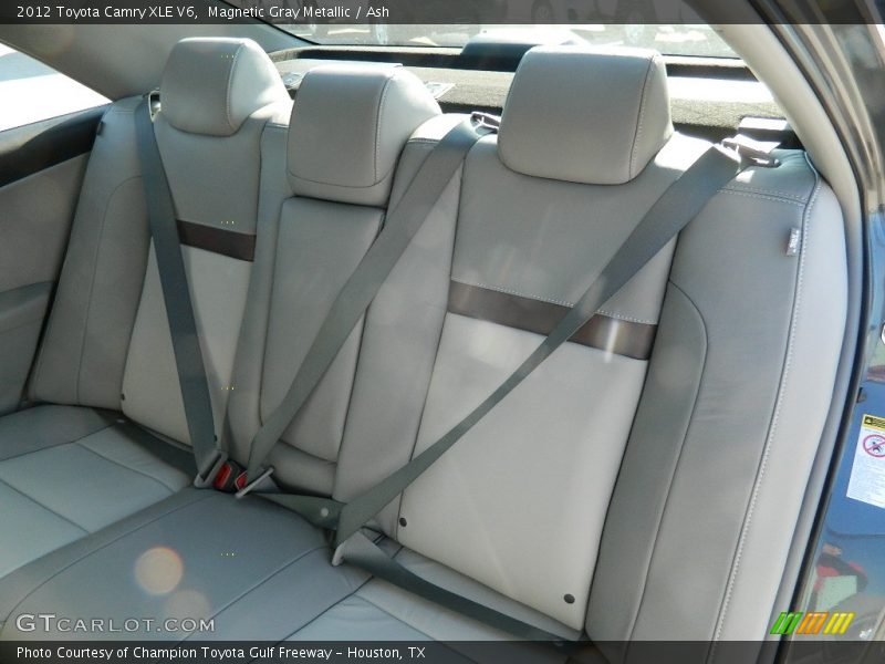 Magnetic Gray Metallic / Ash 2012 Toyota Camry XLE V6