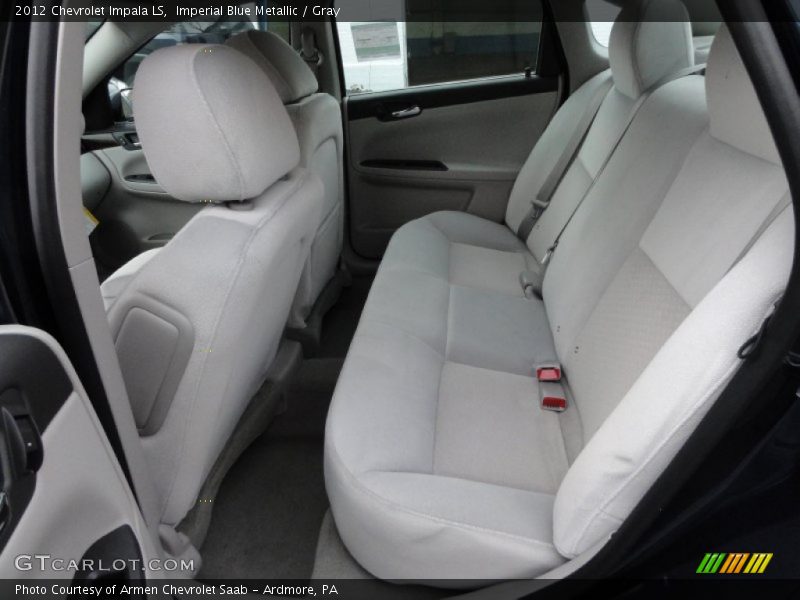 Imperial Blue Metallic / Gray 2012 Chevrolet Impala LS