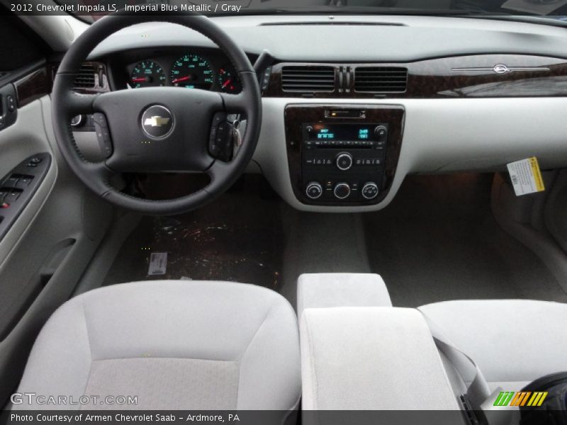 Imperial Blue Metallic / Gray 2012 Chevrolet Impala LS