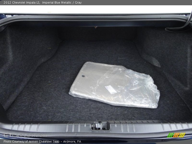Imperial Blue Metallic / Gray 2012 Chevrolet Impala LS