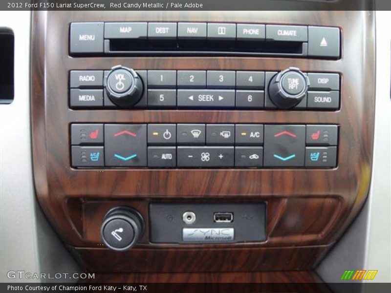 Controls of 2012 F150 Lariat SuperCrew