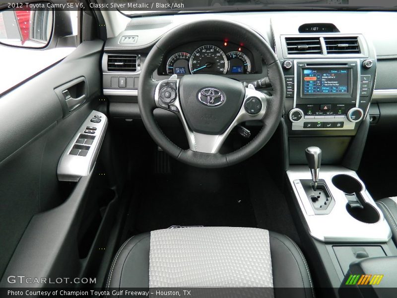 Classic Silver Metallic / Black/Ash 2012 Toyota Camry SE V6