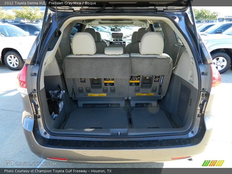 Predawn Gray Mica / Bisque 2012 Toyota Sienna XLE