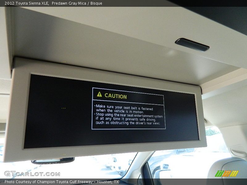 Predawn Gray Mica / Bisque 2012 Toyota Sienna XLE