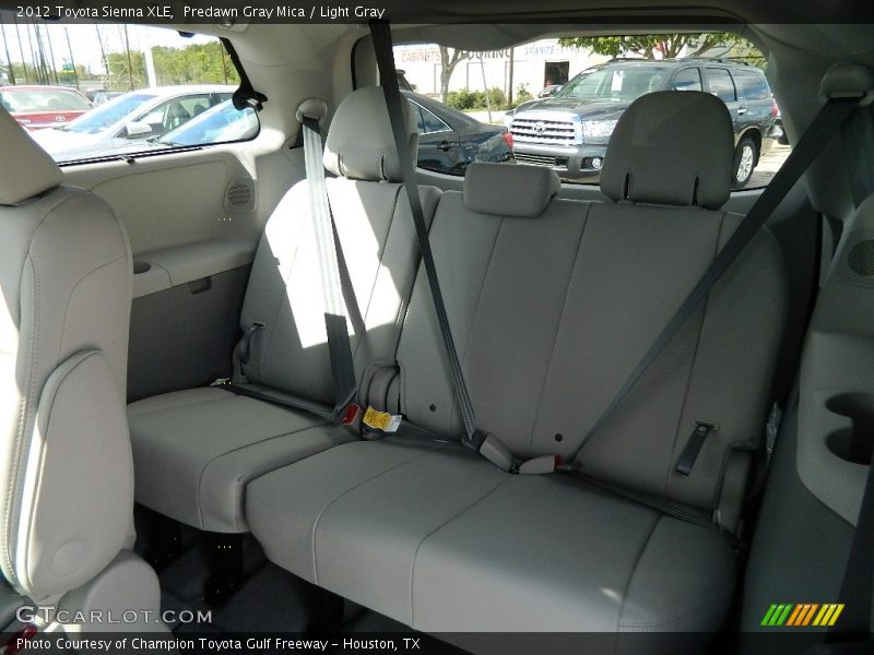 Predawn Gray Mica / Light Gray 2012 Toyota Sienna XLE