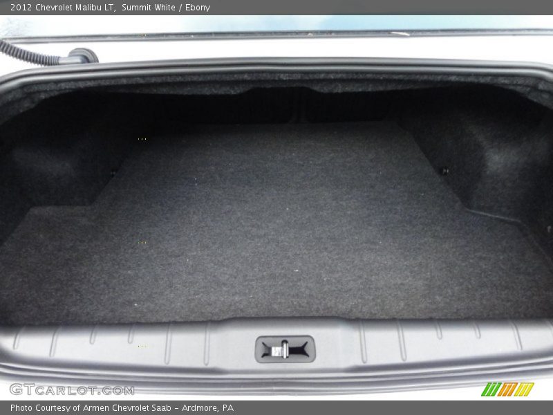 Summit White / Ebony 2012 Chevrolet Malibu LT