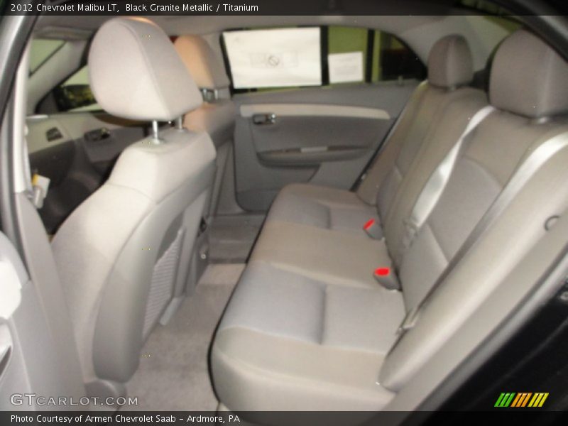 Black Granite Metallic / Titanium 2012 Chevrolet Malibu LT