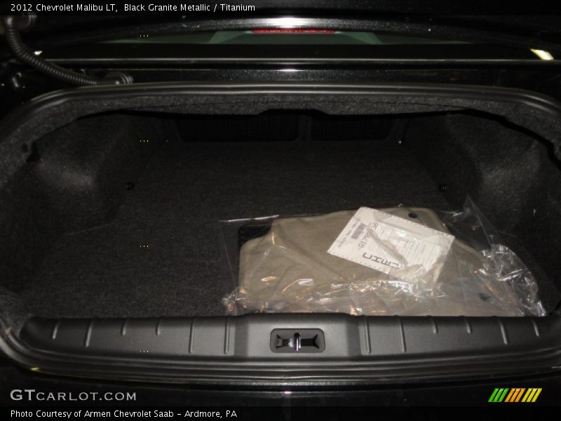 Black Granite Metallic / Titanium 2012 Chevrolet Malibu LT