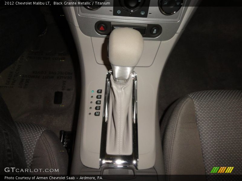 Black Granite Metallic / Titanium 2012 Chevrolet Malibu LT