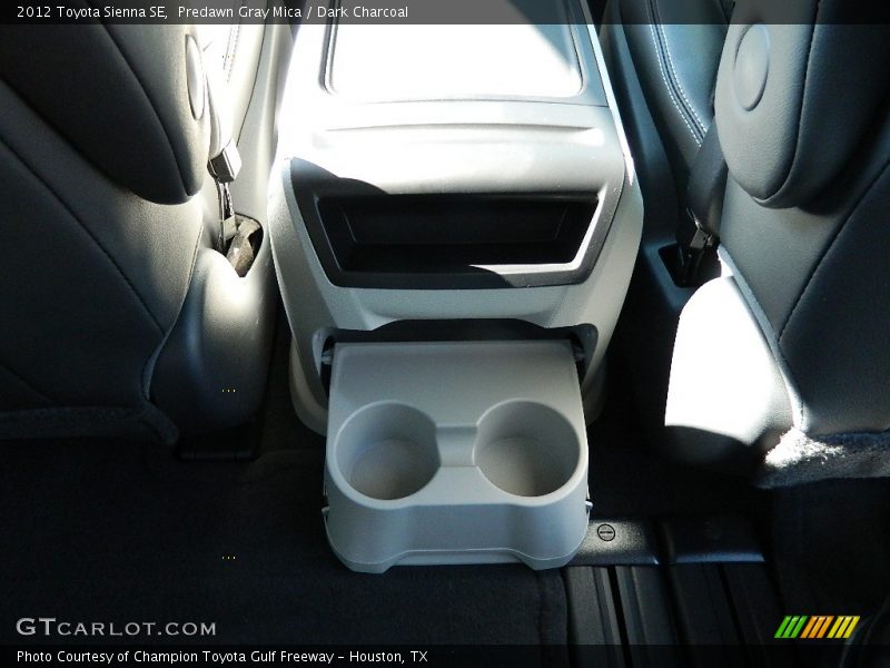 Predawn Gray Mica / Dark Charcoal 2012 Toyota Sienna SE