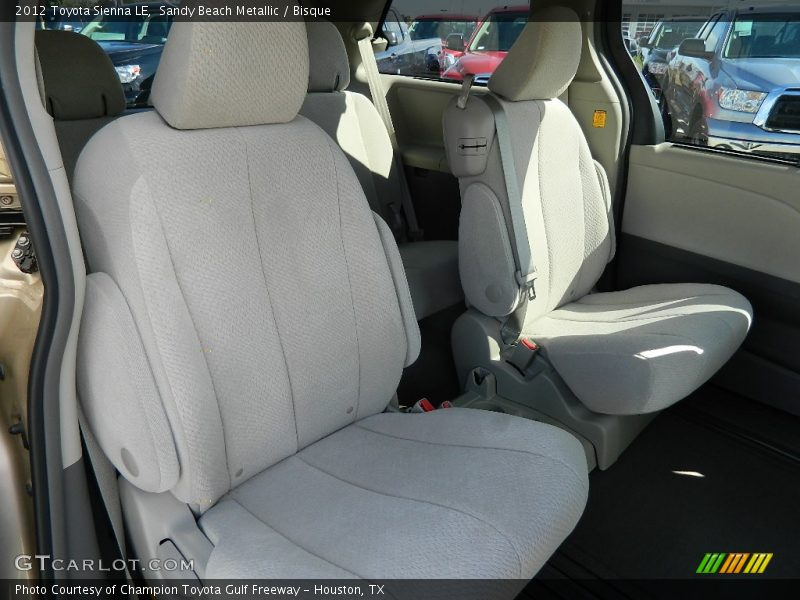 Sandy Beach Metallic / Bisque 2012 Toyota Sienna LE