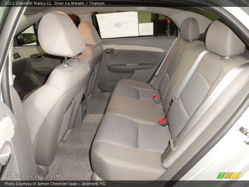 Silver Ice Metallic / Titanium 2012 Chevrolet Malibu LS