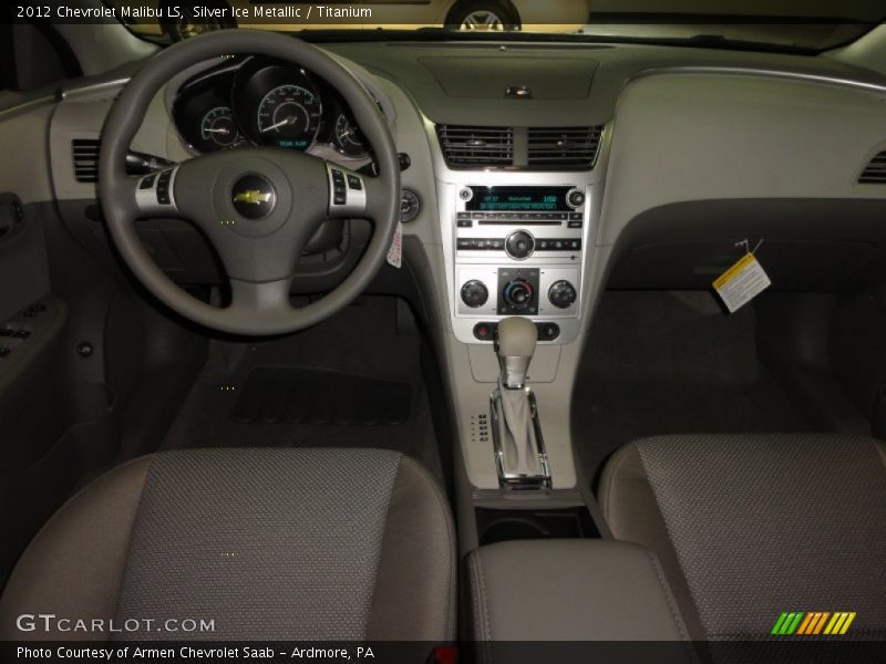 Silver Ice Metallic / Titanium 2012 Chevrolet Malibu LS