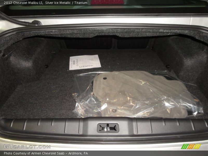 Silver Ice Metallic / Titanium 2012 Chevrolet Malibu LS