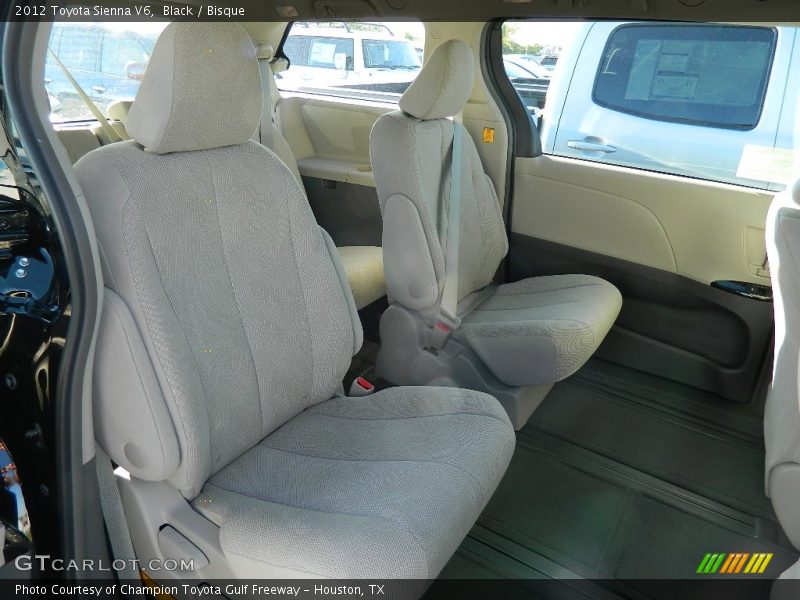 Black / Bisque 2012 Toyota Sienna V6