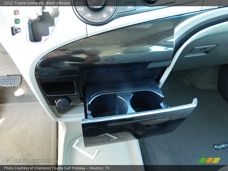 Black / Bisque 2012 Toyota Sienna V6