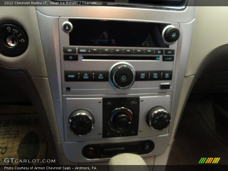 Silver Ice Metallic / Titanium 2012 Chevrolet Malibu LT