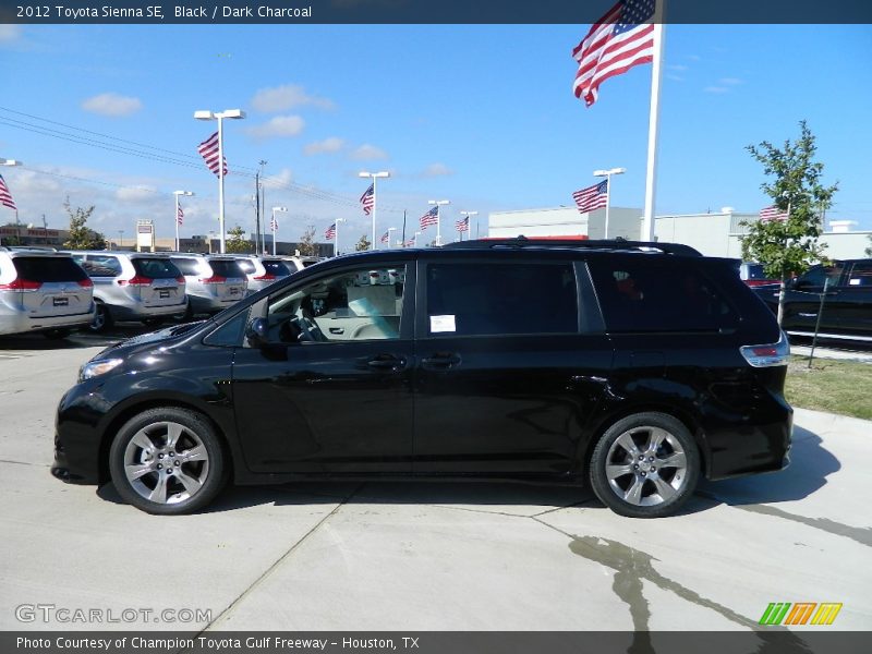 2012 Sienna SE Black